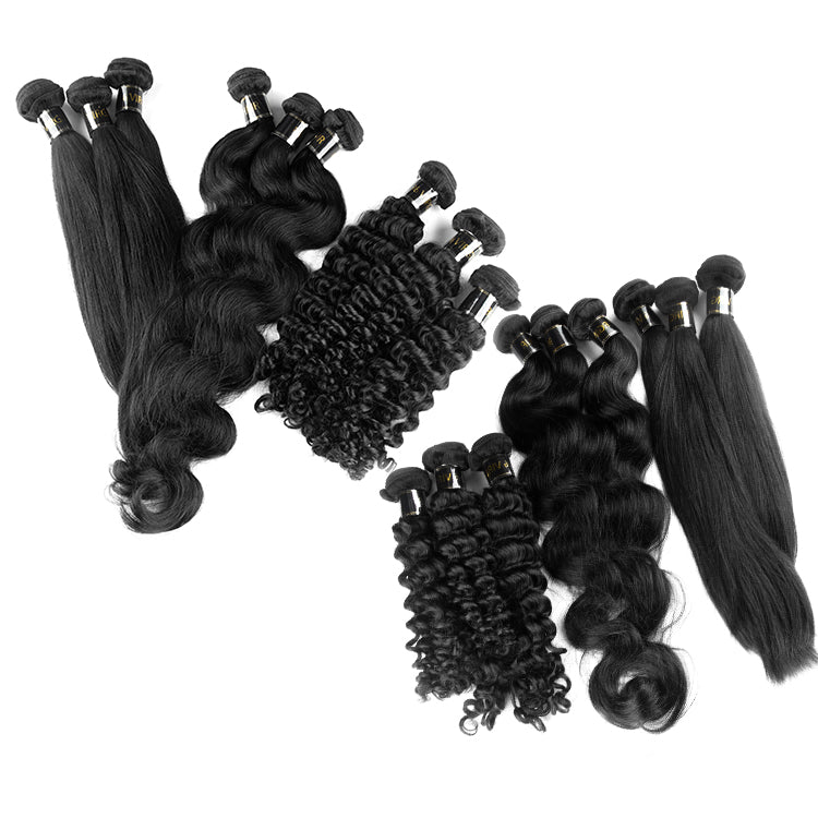 1 PCS Body Wave Cherry Silk Luxe Hair Bundles