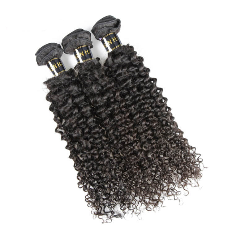 Cherry Silk Luxe Hair 3PSC Curly Hair Human Hair Bundles