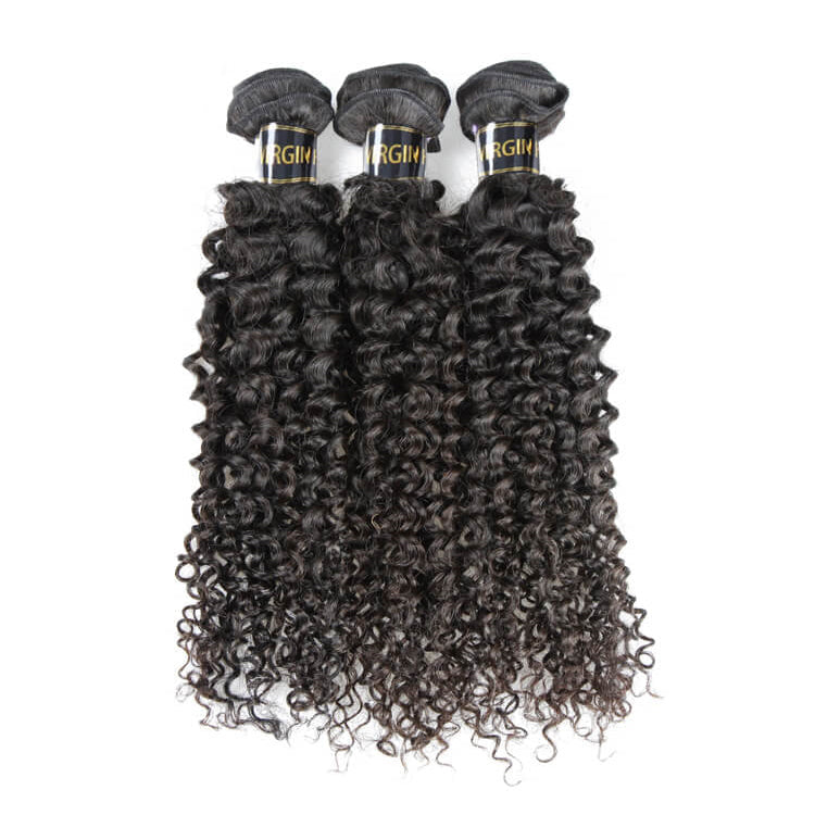 Cherry Silk Luxe Hair 3PSC Curly Hair Human Hair Bundles