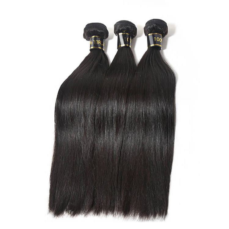 1 PCS Straight Hair Cherry Silk Luxe Hair Bundles