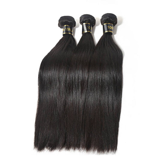 1 PCS Straight Hair Cherry Silk Luxe Hair Bundles