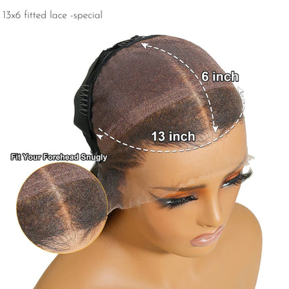 Deep Wave 13x6 HD Lace Frontal Wig 250% Density