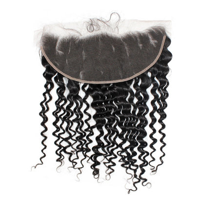 Cherry Silk Luxe Hair 3 Bundle With 13x4/13x6 Frontal Deep Wave