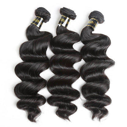 1 PCS Loose Wave Cherry Silk Luxe Hair Bundles