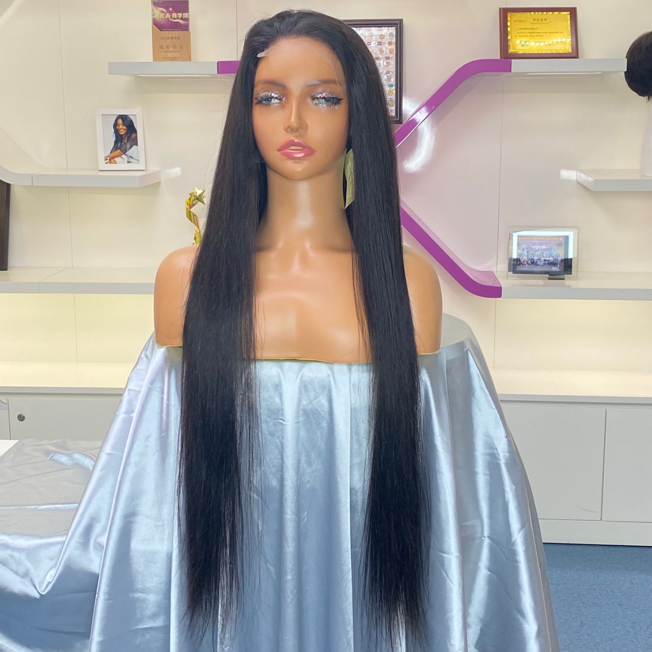 Straight Hair 5X5 HD Lace Closure Wig 250% Density
