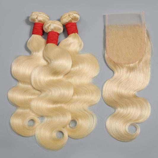 613 3 Bundle With 5x5/6x6 Closure Body Wave