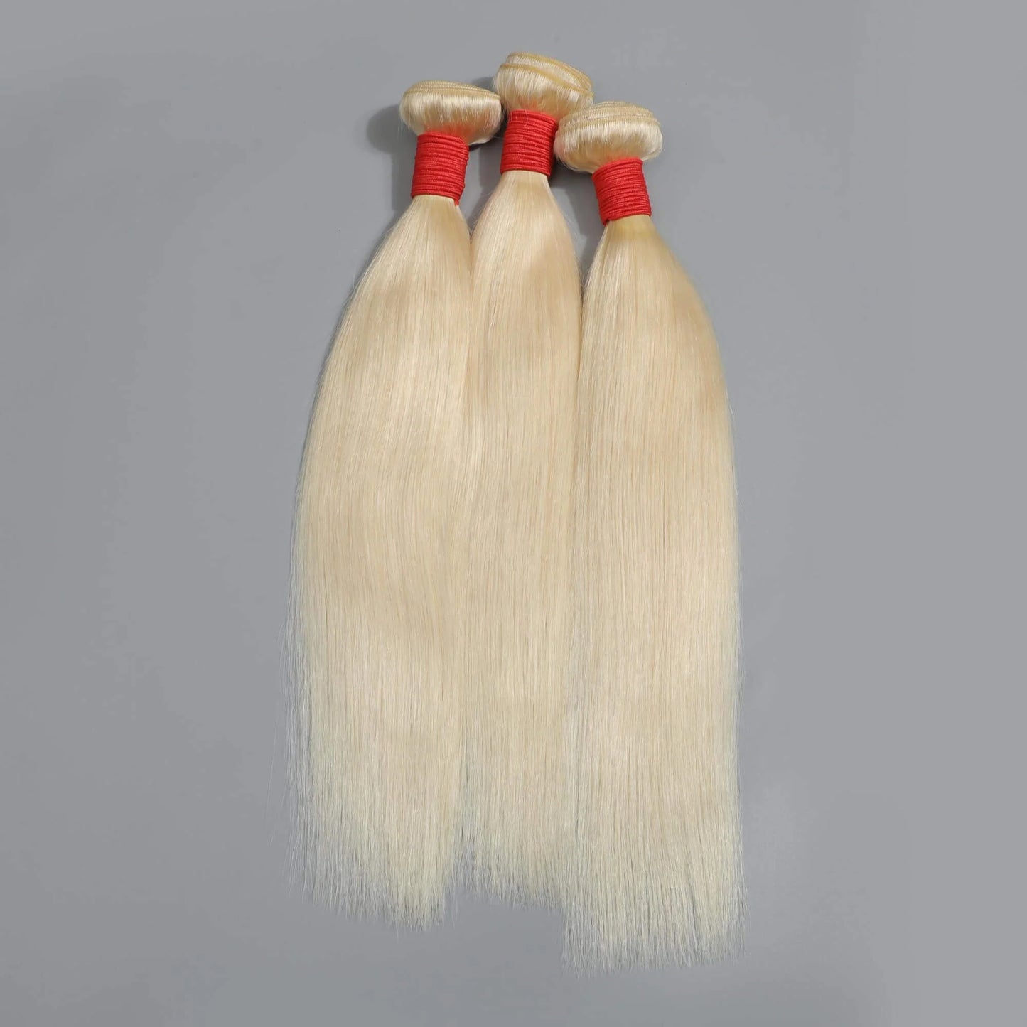 613 Cherry Silk Luxe Hair 3PSC Straight Hair Bundles