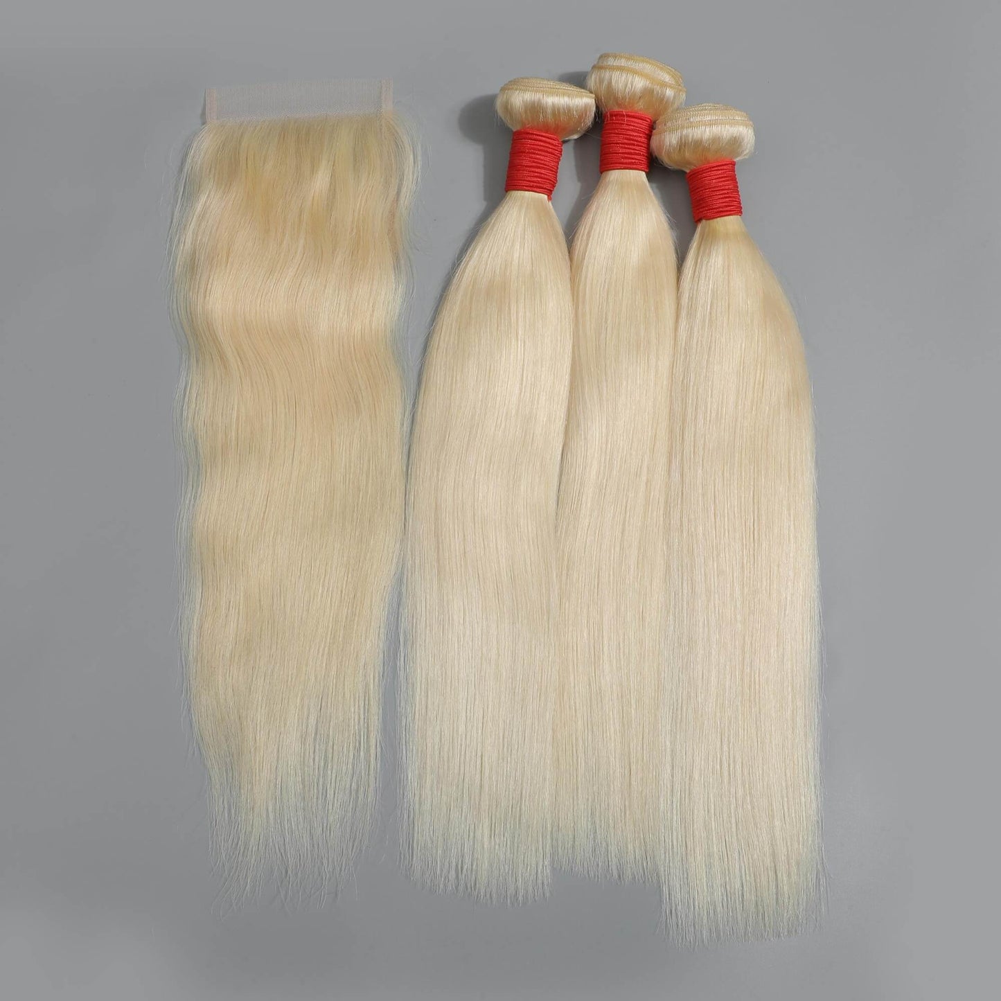 613 3 Bundle With 5x5/6x6 Closure Straight