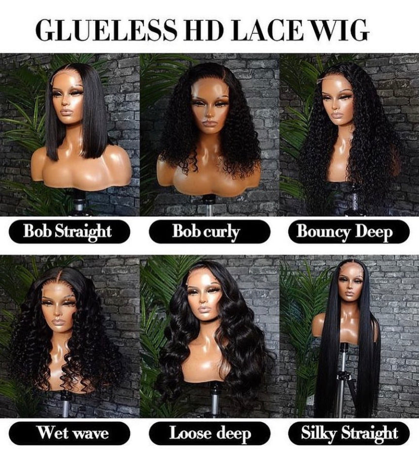 Body Wave 5X5 HD Lace Closure Wig 250% Density