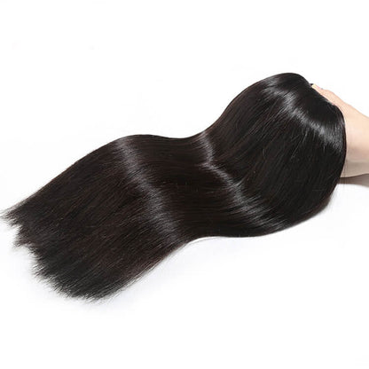 1 PCS Straight Hair Cherry Silk Luxe Hair Bundles