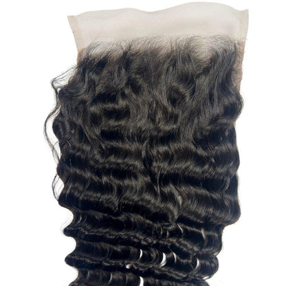 Deep Wave 6x6 HD Lace Human Hair Closure