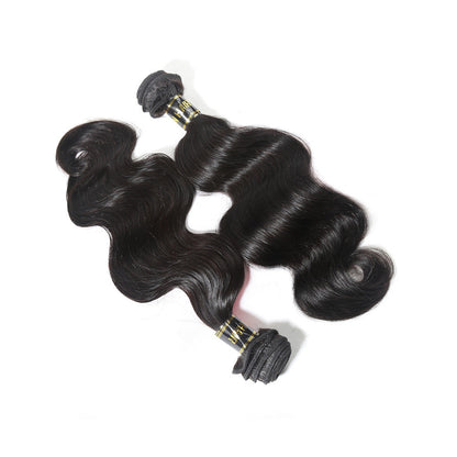 Cherry Silk Luxe Hair 3PSC Body Wave Human Hair Bundles
