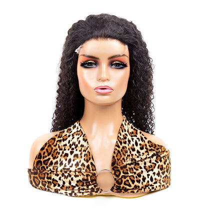 Curly Hair 5X5 HD Lace Closure Wig 250% Density