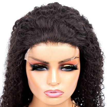 Curly Hair 5X5 HD Lace Closure Wig 250% Density
