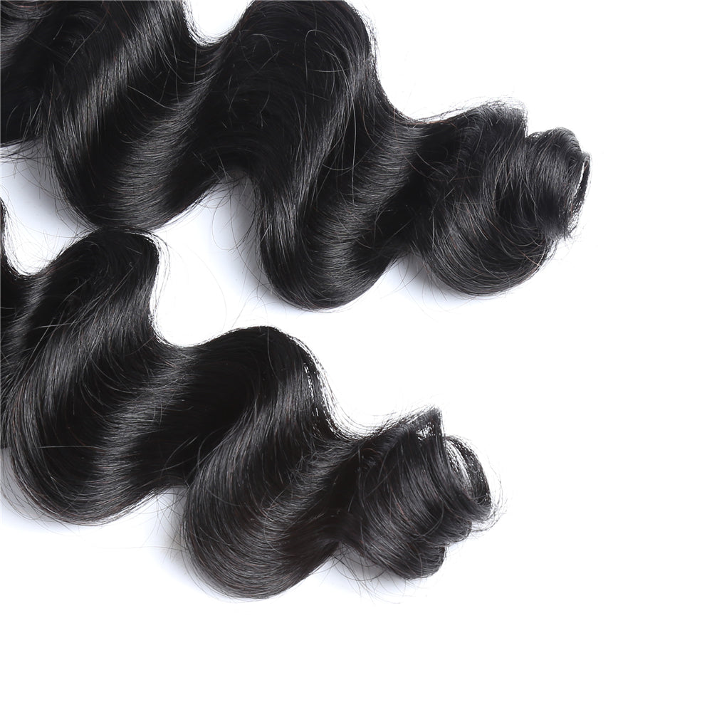 1 PCS Loose Wave Cherry Silk Luxe Hair Bundles