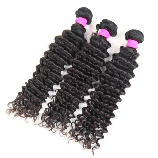 Cherry Prestige Hair 3PSC Deep Wave Hair Bundles