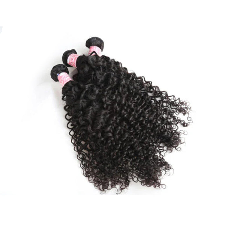 Cherry Soft Hair 3 Bundle With 13x4/13x6 Frontal Curly Hair