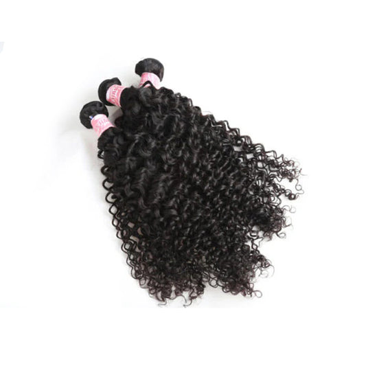 Cherry Soft Hair 3 Bundle With 13x4/13x6 Frontal Curly Hair