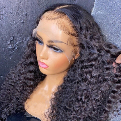 Curly Hair 13x6 HD Lace Frontal Wig 250% Density