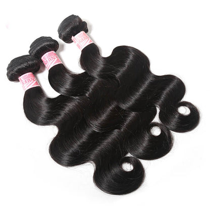 Cherry Soft Hair 3 Bundle With 13x4/13x6 Frontal Body Wave