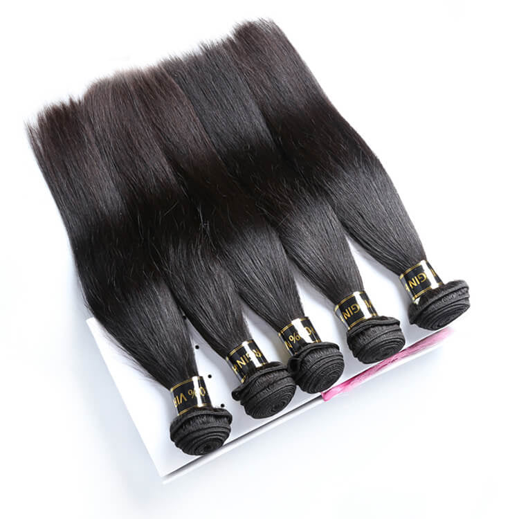 Cherry Silk Luxe Hair 3PSC Straight Hair Human Hair Bundles