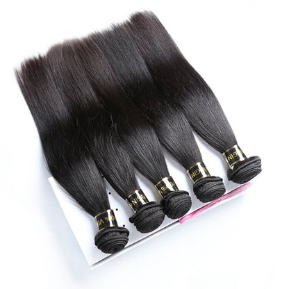 Cherry Silk Luxe Hair 3PSC Straight Hair Human Hair Bundles