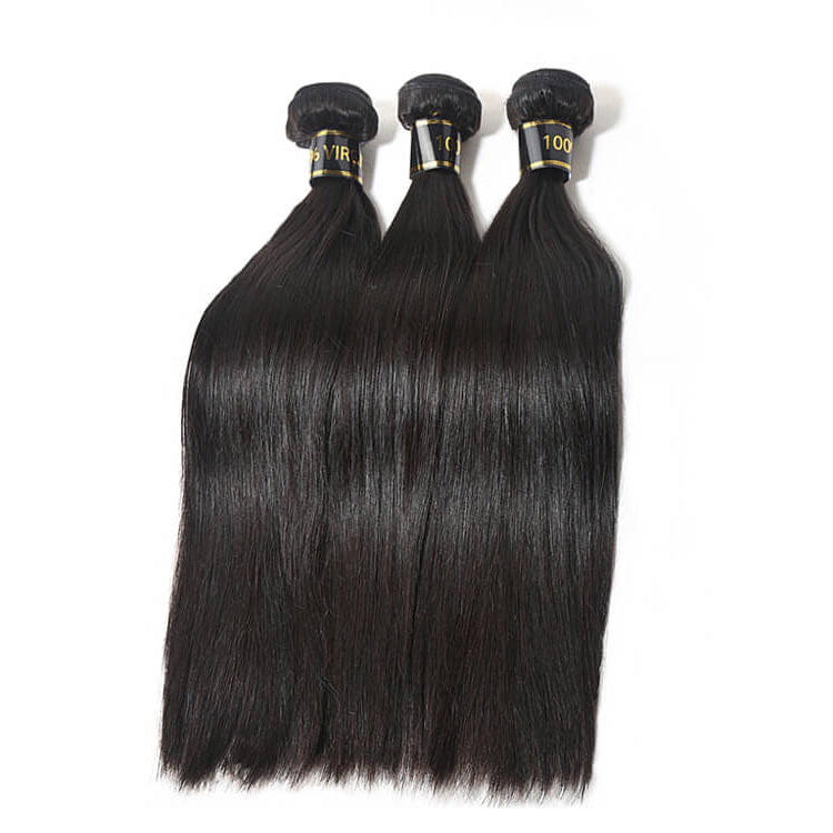 Cherry Silk Luxe Hair 3PSC Straight Hair Human Hair Bundles