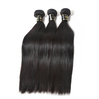 Cherry Silk Luxe Hair 3PSC Straight Hair Human Hair Bundles