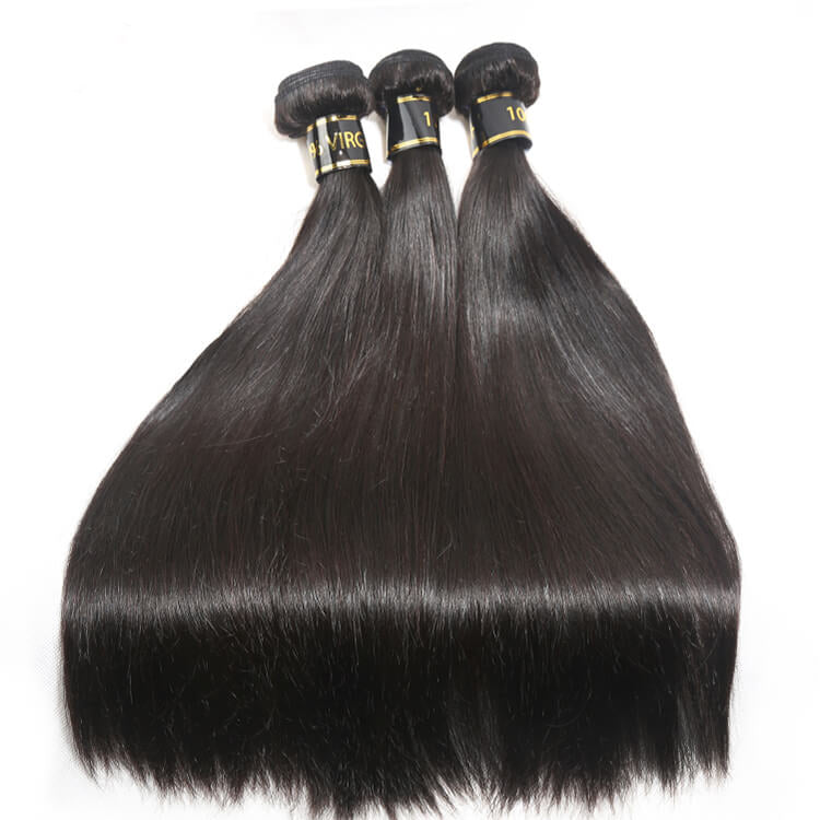 1 PCS Straight Hair Cherry Silk Luxe Hair Bundles